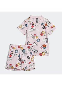 Adidas Infant All-Over Print T-Shirt Set  - Image 1