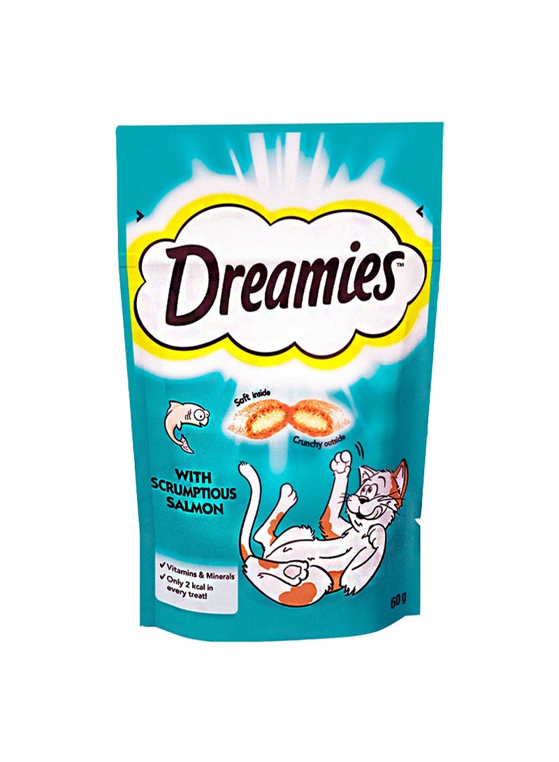 Dreamies Dreamies Cat Treat Biscuits with Scrumptious Salmon 60g