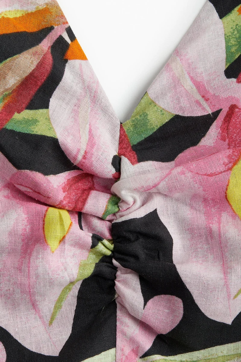 H&M Linen-blend dress