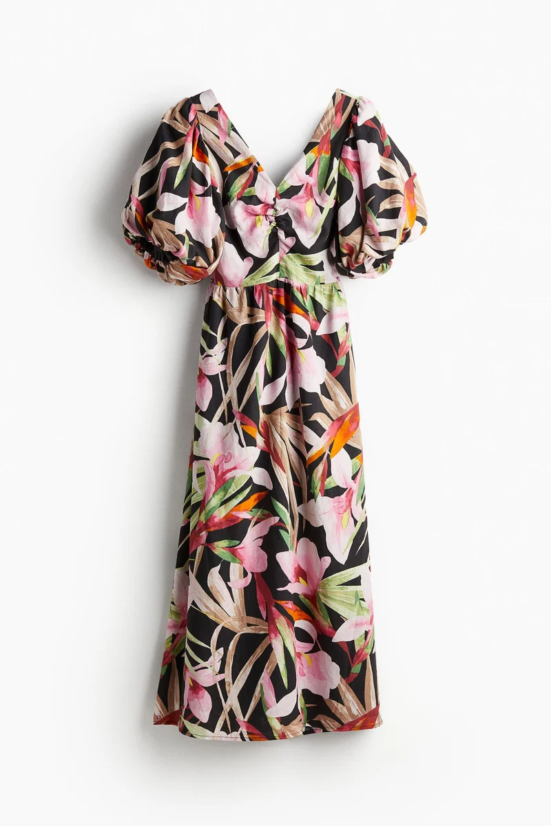 H&M Linen-blend dress