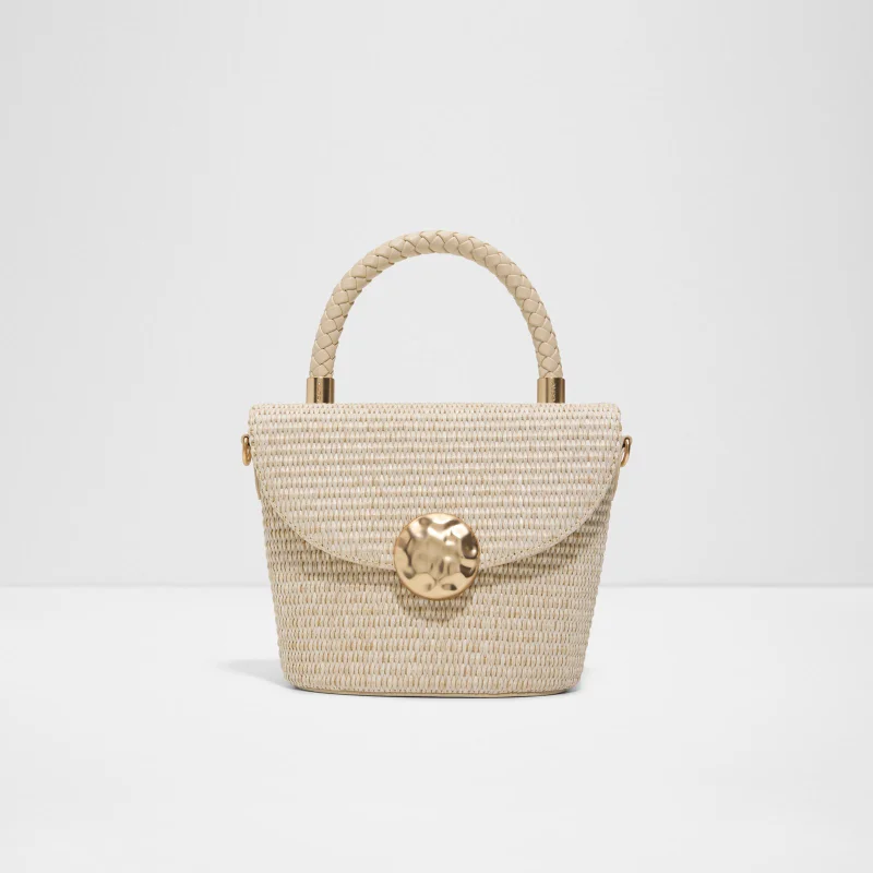 الدو SOLETTA Raffia Top Handle Bag