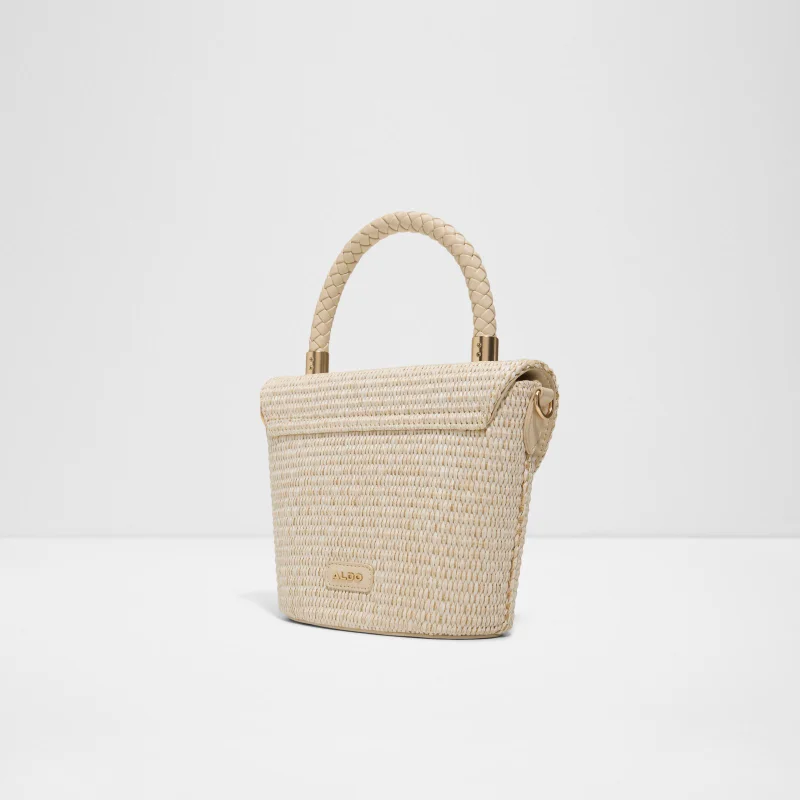 الدو SOLETTA Raffia Top Handle Bag