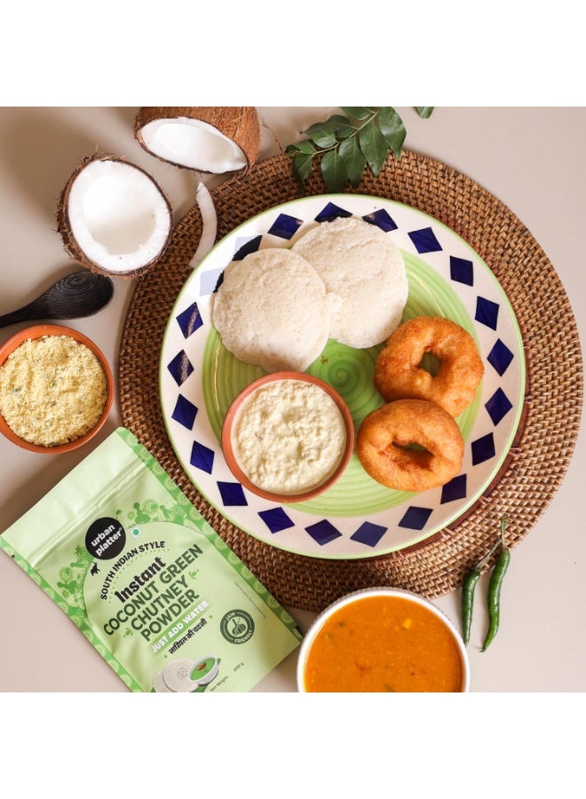 Urban Platter Coconut Green Chutney Powder 200g - Image 4