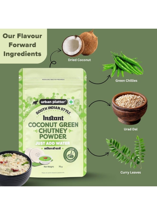 Urban Platter Coconut Green Chutney Powder 200g - Image 5