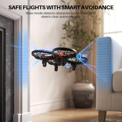 SYMA X100 Drone for Kids 812 Automatic Obstacle Avoidance Up to 20 Mins Flight Time2 Batteries OneKey 360Flips and Altitude Hold FullGuard Safe Indoor Drone Gift for Boys Girls - Image 5