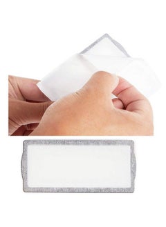 Remarkable Clip Label Holders Self Adhesive Metal Bookplates For Books Cards Horizontal Metal Drawer Tag Label Holder Frame For Office Library File Cabinet(3.1 X 1.4 In 4 Pack 2.2 X 1 In 6 Pack)  - Image 4