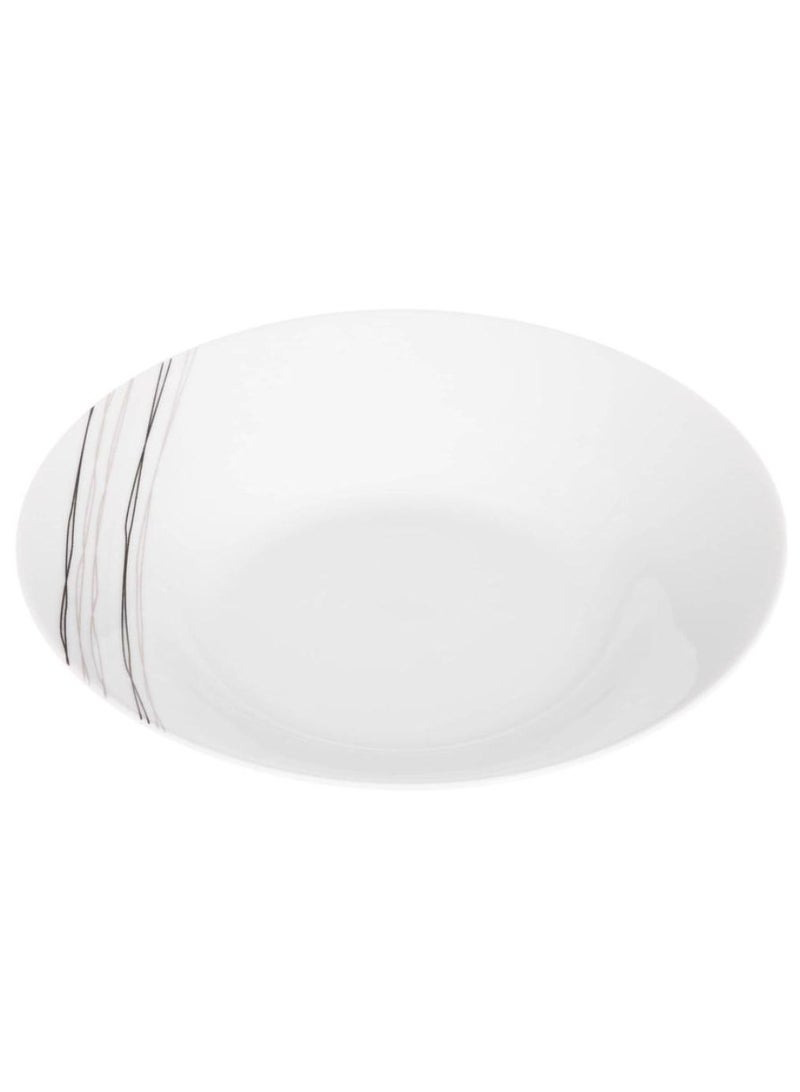 SG Lines Porcelain Soup Plate 20 Cm