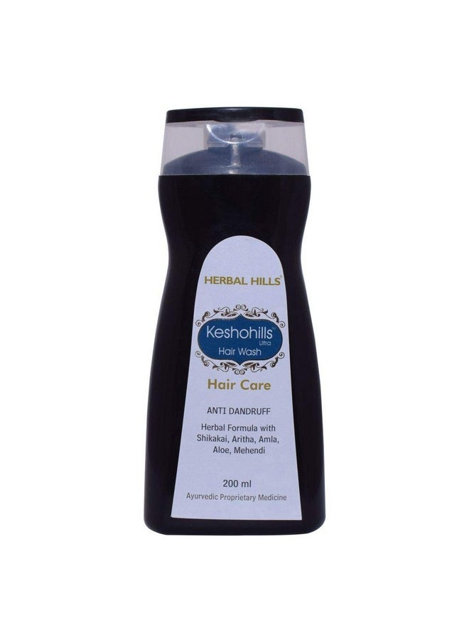 HERBAL HILLS Keshohills Ultra Hair Wash | 200 Ml | Herbal Shampoo  - Image 1