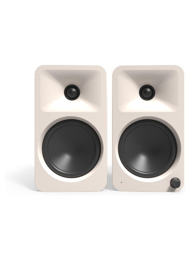 Kanto Audio ORA4 140W Powered Reference Speakers with USB-C Input and Bluetooth-Cream, Pair - Image 3