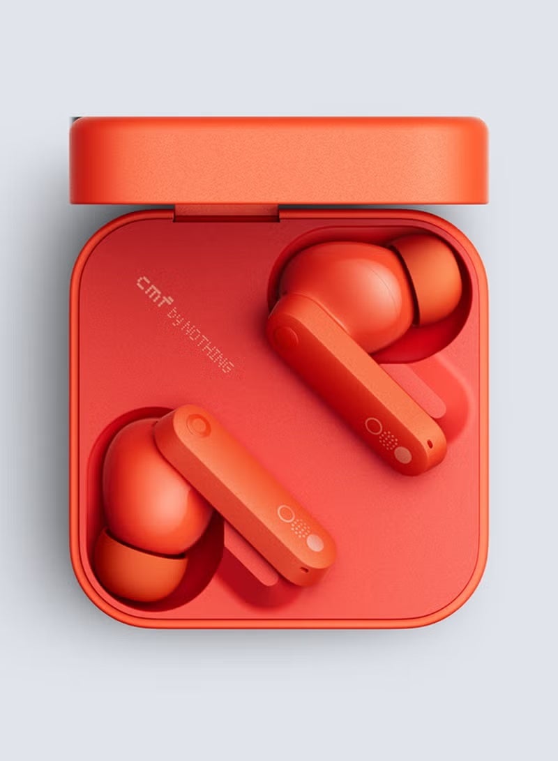 TIGER Wireless Buds with Dirac Opteo HiFi Sound, Ultra Bass, 42dB Noise Cancellation, 35.5-Hour Playback, Bluetooth 5.3 & Dual Connection – Premium True Wireless Earbuds, Orange - Image 2