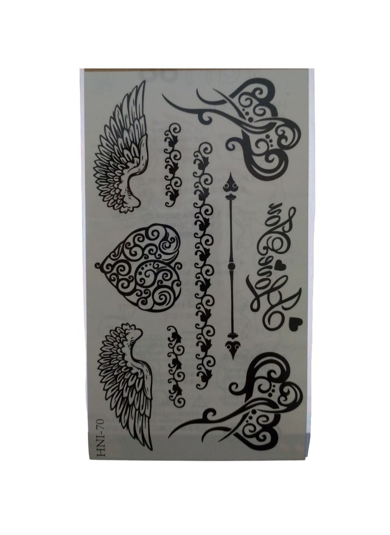 Generic Temporary Tattoo Sticker 
