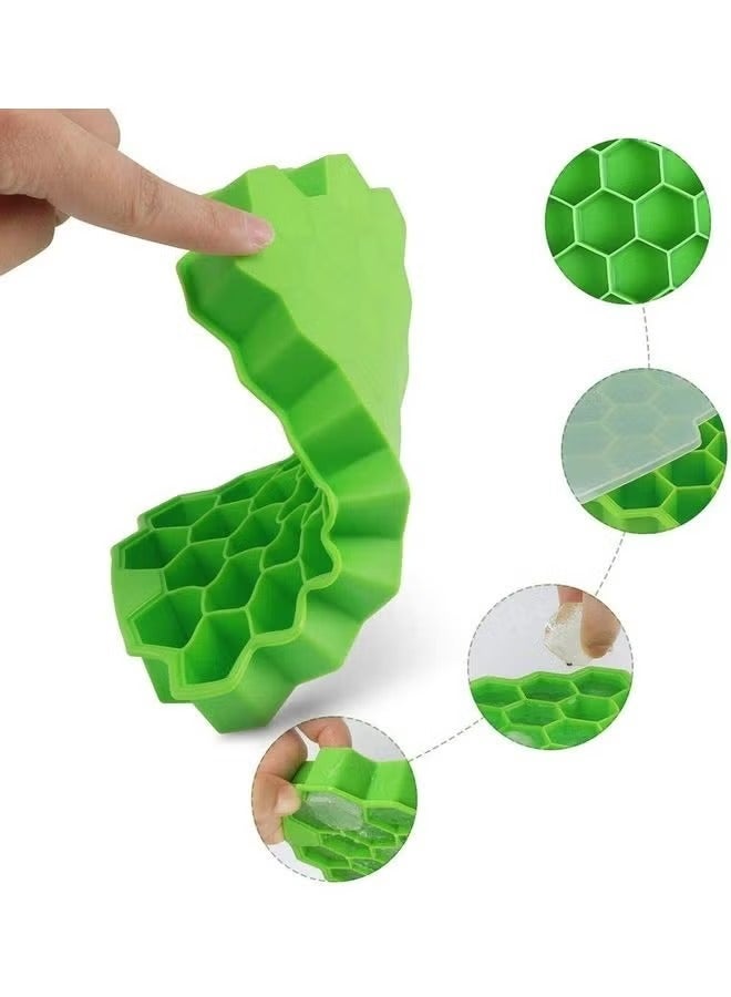XiuWoo Flexible Silicone Ice Cube With Removable Lid B119 Multicolour - Image 4
