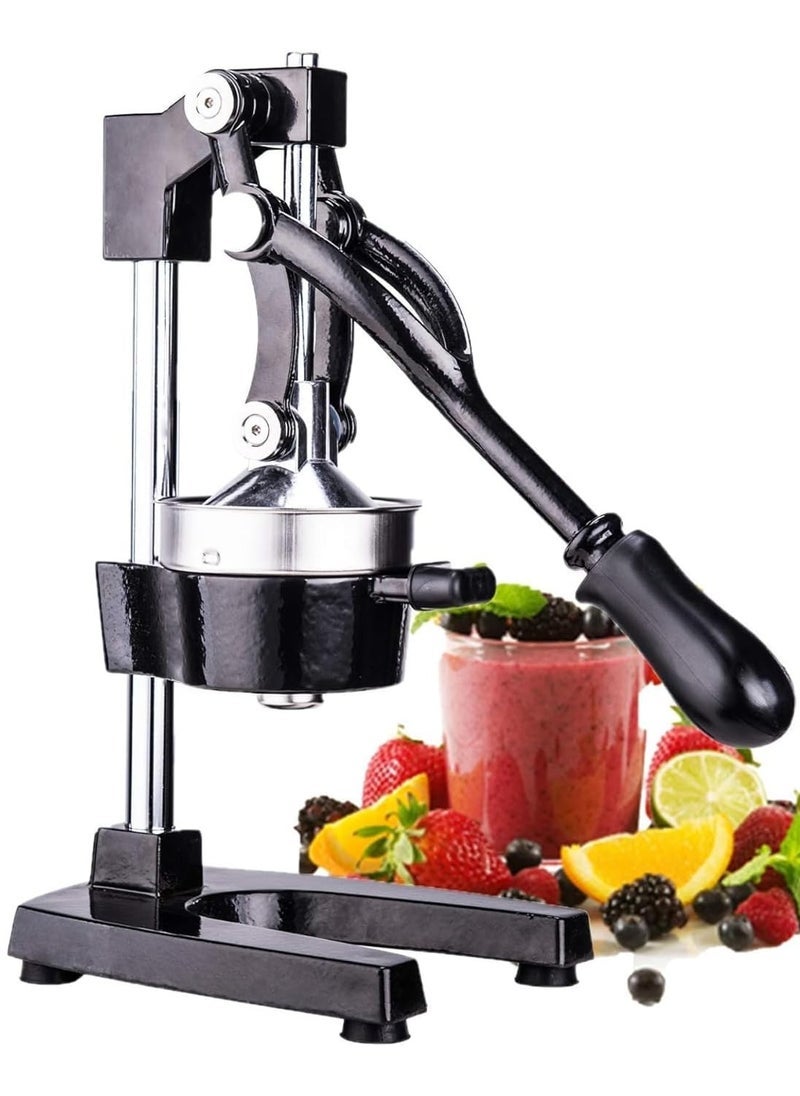 ELTRAZONE 🍊 Imported Manual Citrus Press & Orange Squeezer – Premium Heavy-Duty Juicer Stand for Oranges, Lemons, and Limes – Easy to Use, Rust-Resistant, Ideal for Fresh Juice at Home, Cafes & Restaurants  - Image 1