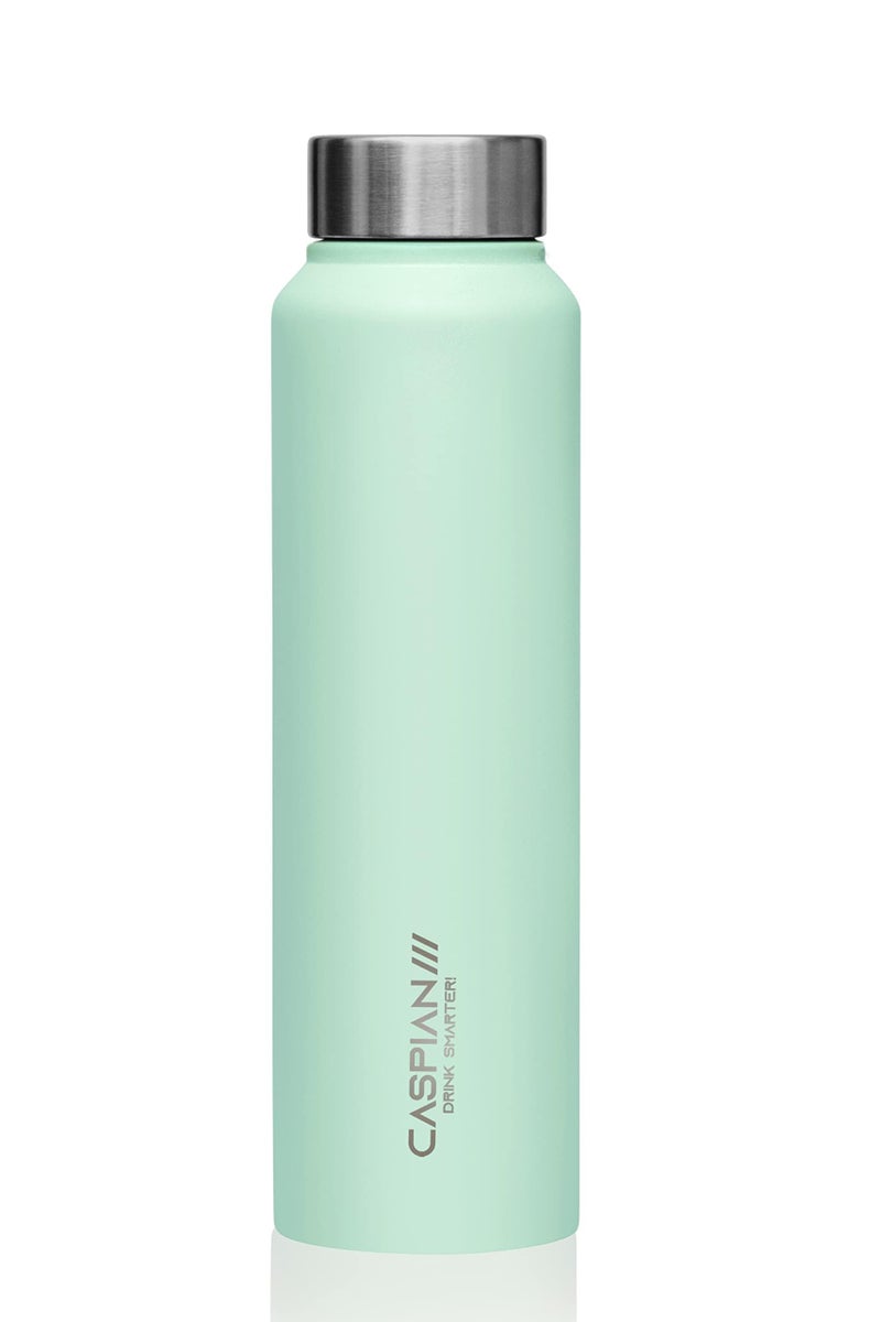 CASPIAN /// Astra Stainless Steel Water Bottle (Mist Green & Sky Blue, 1 Litre, Set of 2)| Leak Proof Thunder for Fridge Home Office Travel School Kids Boys Girls Adults Sports Gym Yoga - Image 2