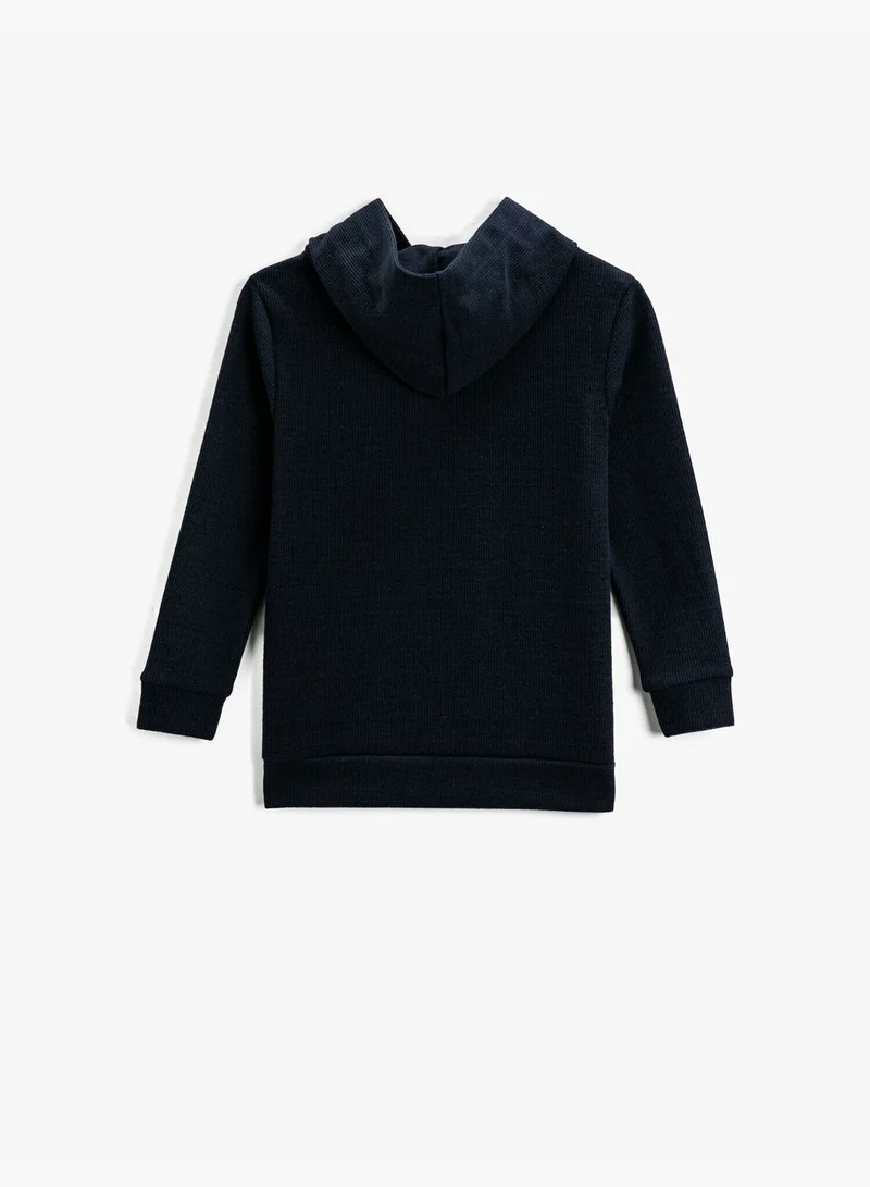 كوتون Long Sleeve Hoodie Boys Sweatshirt