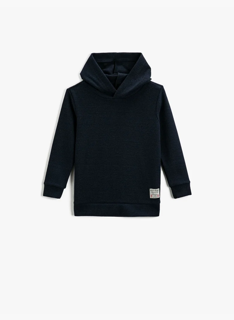 كوتون Long Sleeve Hoodie Boys Sweatshirt