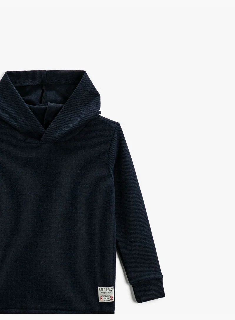 كوتون Long Sleeve Hoodie Boys Sweatshirt