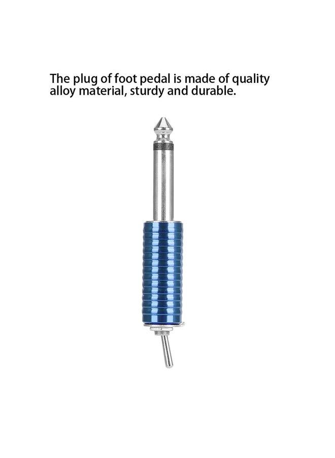 Wireless Tattoo Foot Pedal Controller Intelligent Foot Switch for Tattoo Machine (Blue)