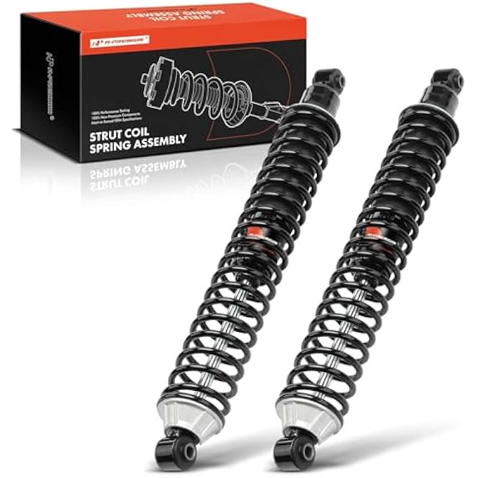 A-Premium Rear Pair 2 Complete Strut And Coil Spring Assembly Compatible With Dodge Durango 19992003 Dakota 19972004 Rwd Only Driver And Passenger Side - Image 2
