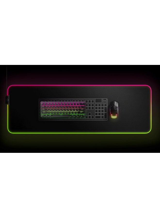 SteelSeries Apex Pro Mini Wireless Mechanical Gaming Keyboard – World’s Fastest Keyboard – Adjustable Actuation – Compact 60% Form Factor – RGB – PBT Keycaps – Bluetooth 5.0 – 2.4GHz – USB-C - Image 1
