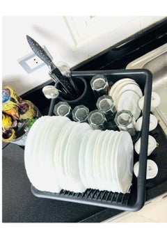Generic Ricky kitchen with a base and a drainer on the sink with a place for plates, cups and spoons. Its colors suit all kitchens. Multiple colors. H  - Image 1