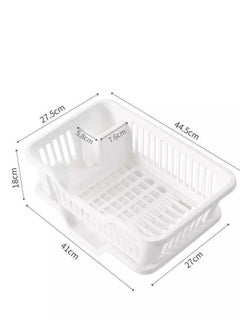 Generic Ricky kitchen with a base and a drainer on the sink with a place for plates, cups and spoons. Its colors suit all kitchens. Multiple colors. H  - Image 3