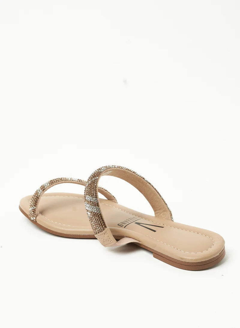 VIZZANO Flat Sandals for Women – Stylish Ladies Flat Sandals & Comfortable Flat Slippers