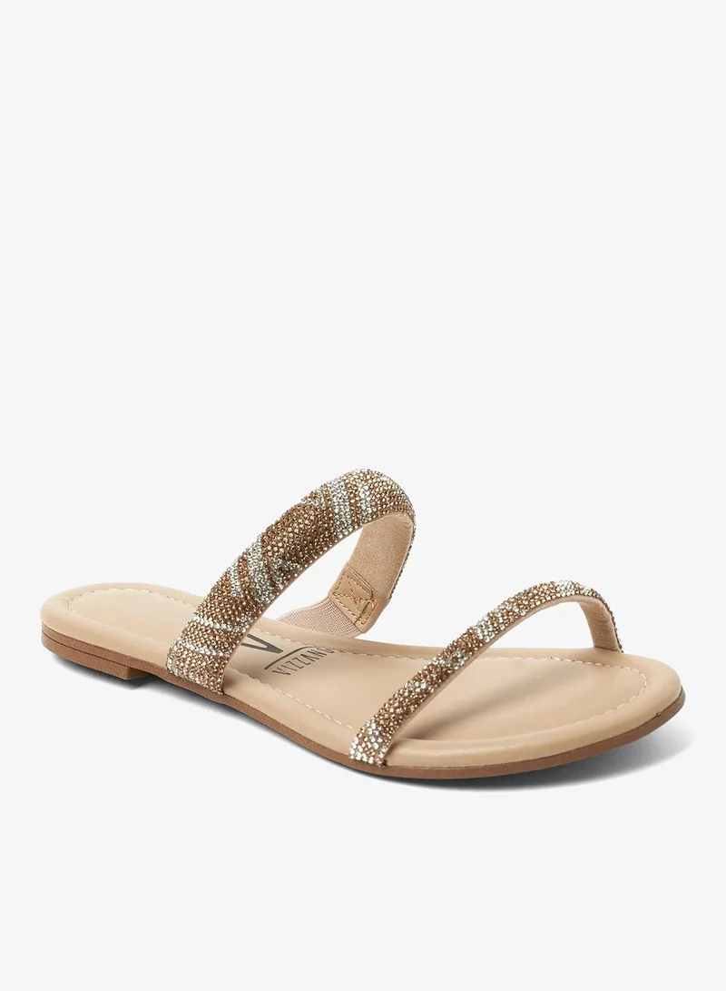 فيزانو صنادل مسطحة للنساء - صنادل مسطحة أنيقة ونعال مسطحة مريحة للسيدات