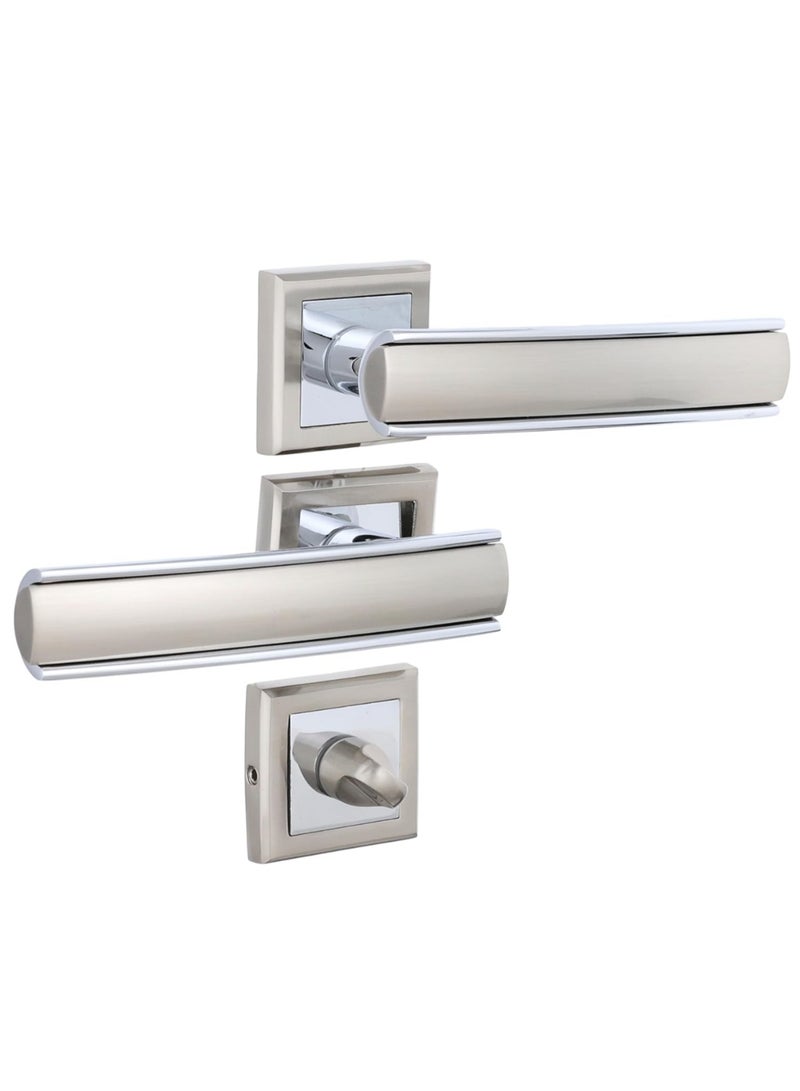 Siag Rosetta Bathroom Door Handle Q07-129 