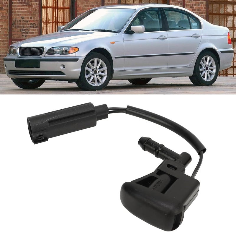 Adjustable Angle Windshield Wiper Fluid Nozzle for PC Build E46 E89 316i 320i 328i 325xi High Pressure Washer Nozzle - Image 2