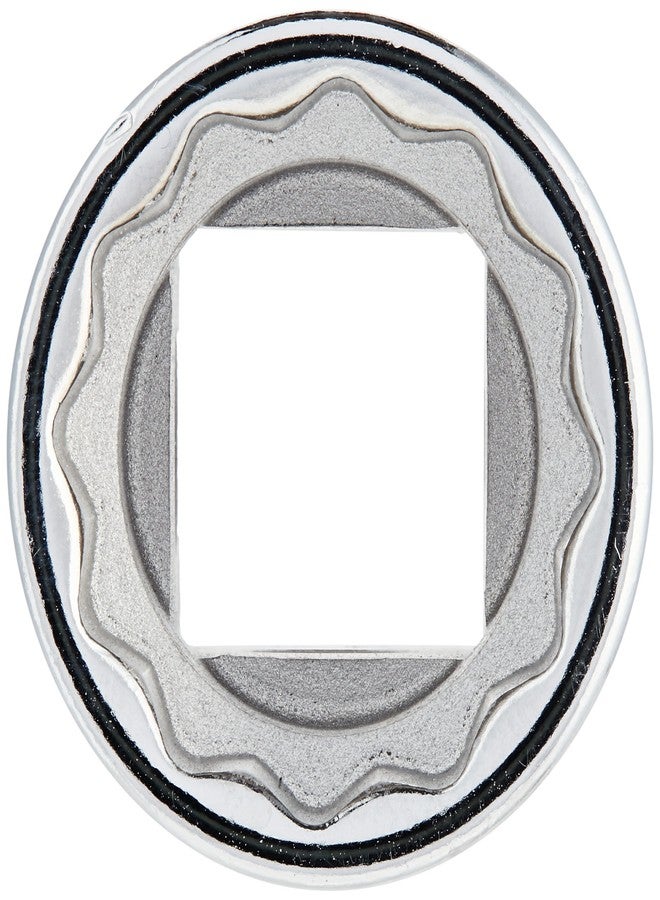 SK Tools USA 1/2" Drive, 18MM, 12 Point, Standard Chrome Socket | 40318 - Image 2