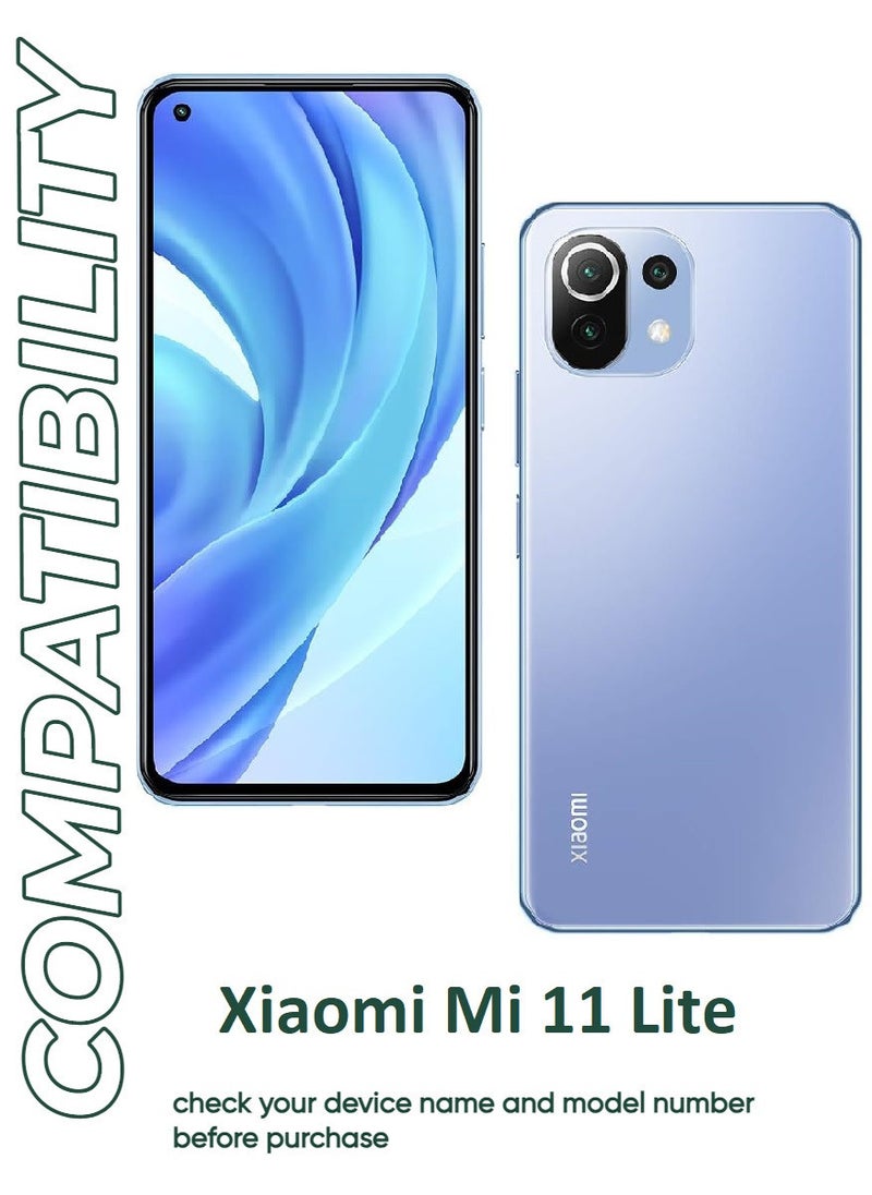 ACLIX 4 Pieces Antistatic ESD Dustproof Premium Quality High Definition Tempered Glass Screen Protector Designed For Xiaomi Mi 11 Lite - Image 3