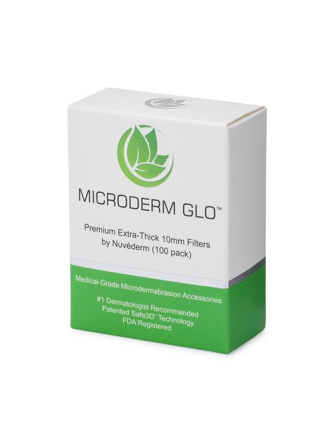 Microderm GLO Premium Extra-Thick 10Mm Filters By Nuvéderm (100 Pack) - Medical Grade Microdermabrasion Accessories With Patented Safe3D Technology, Safe For All Skin Types. - Image 3