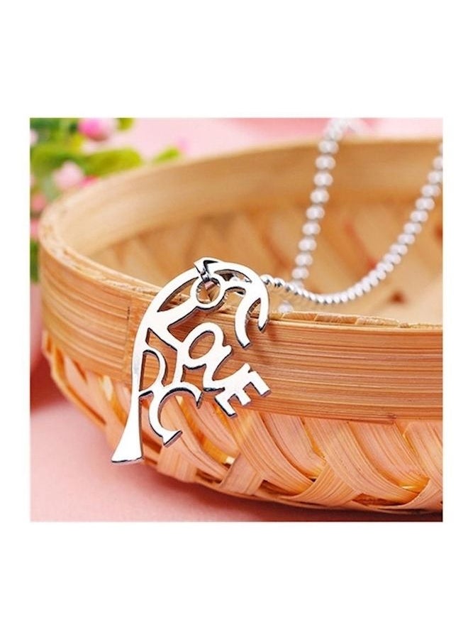 NIBEMINENT 2-Piece Steel Couple Hear Pendant Necklace Set  - Image 3