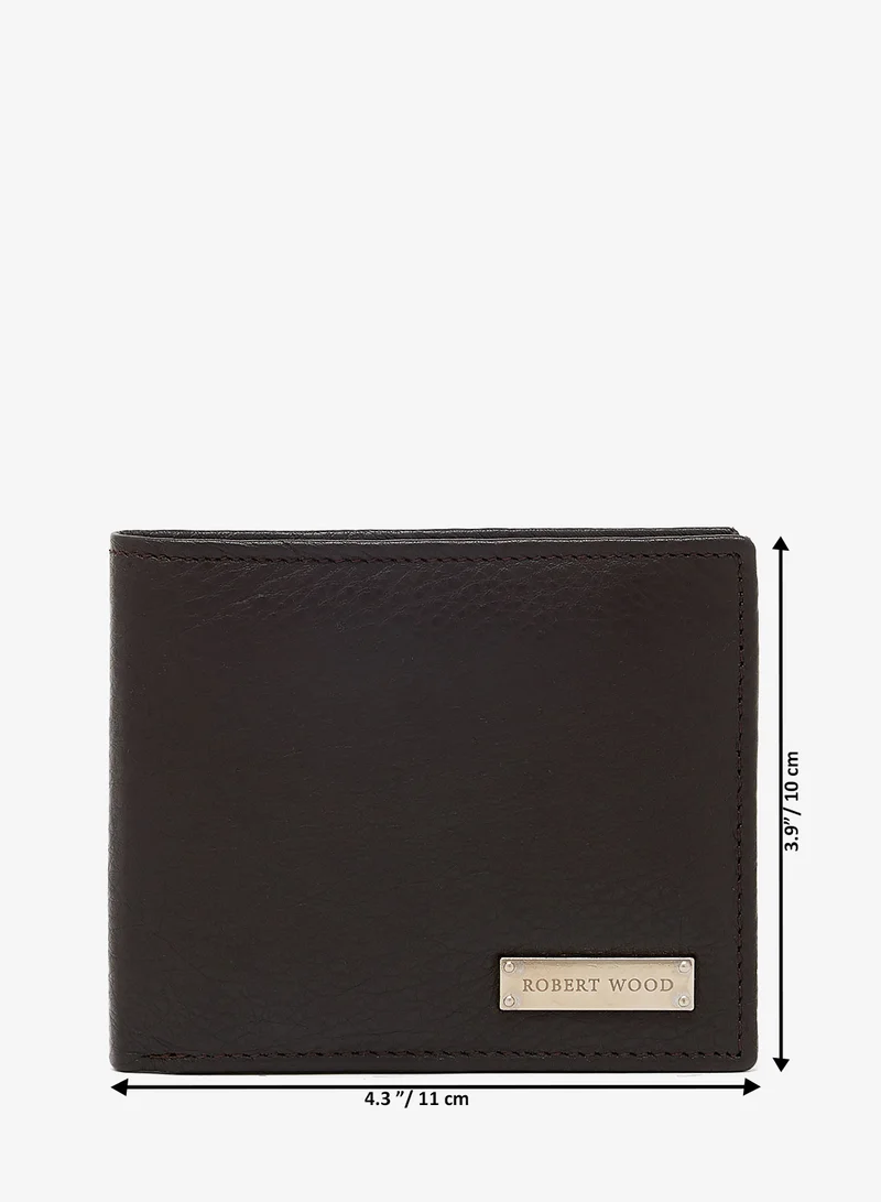 Robert Wood  Genuine Leather Wallet and key ring gift set for Men | Best Price UAE