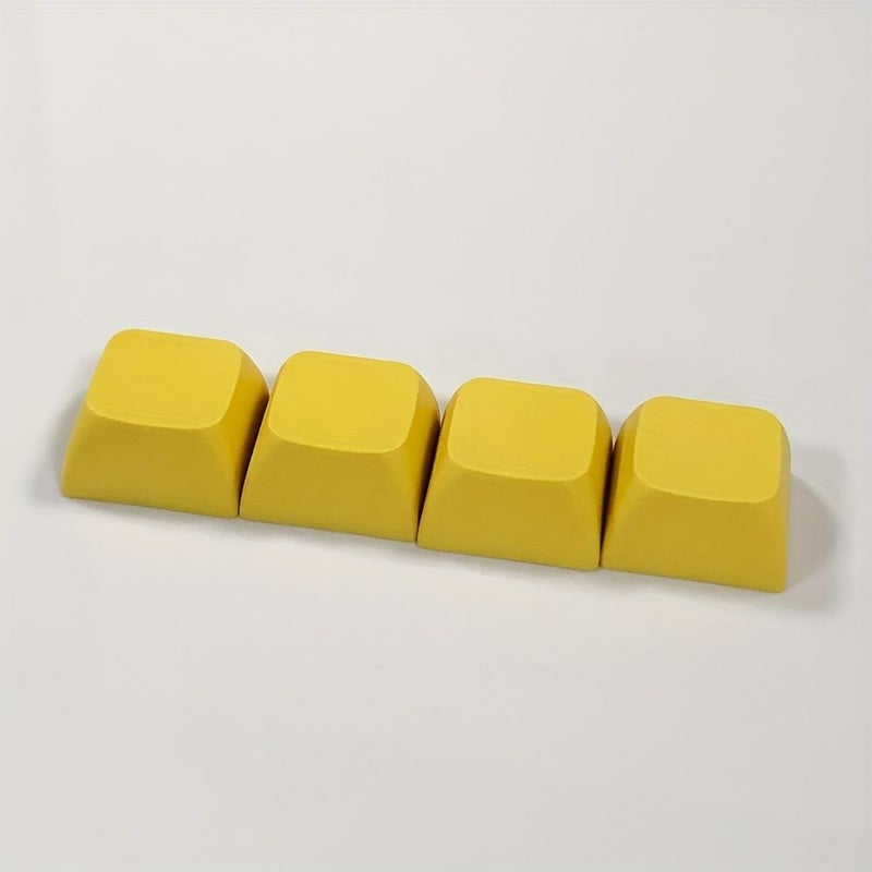4 Pink Mechanical Keyboard Keycaps ABS Material Matte Finish Multi Color Design Compatible with Various Keyboard Types - Image 4