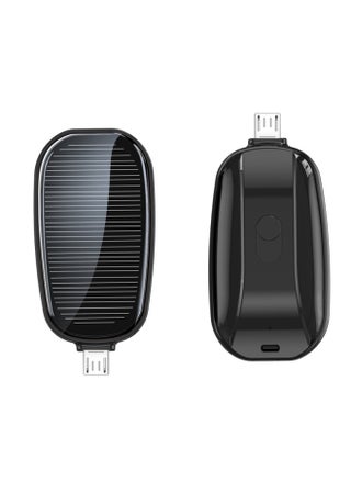 Mini Portable Emergency Solar Power Bank Outdoor Wireless Mobile Charging Compact Lightweight Digital Computer Accessory-Color:Micro Android Black-Power Capacity:1200 MA - pzsku/Z46FC58046ABC1CC2ADC7Z/45/1746221251/4b62f3b3-b209-43bb-9a4f-c76d900d2215