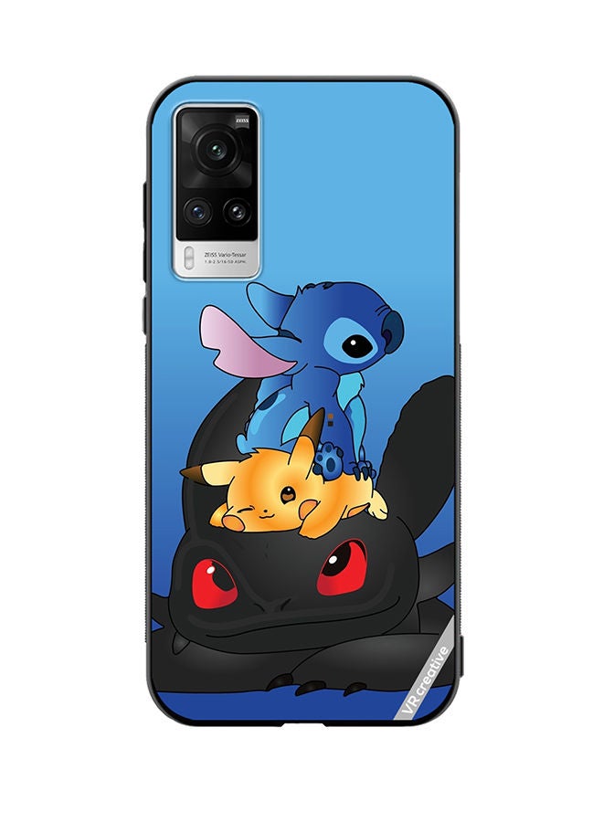 VR CREATIVE Protective Case Cover For Vivo X60 Pro Cartoon Mix Design Multicolour - Image 1