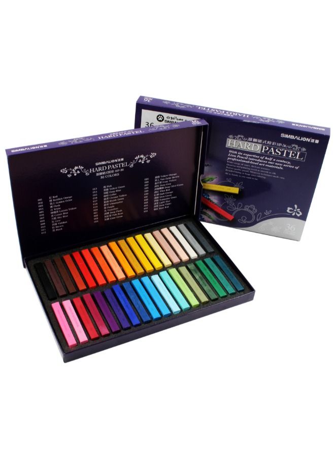 HARD-PASTEL 36 COLORS  SIMBALION