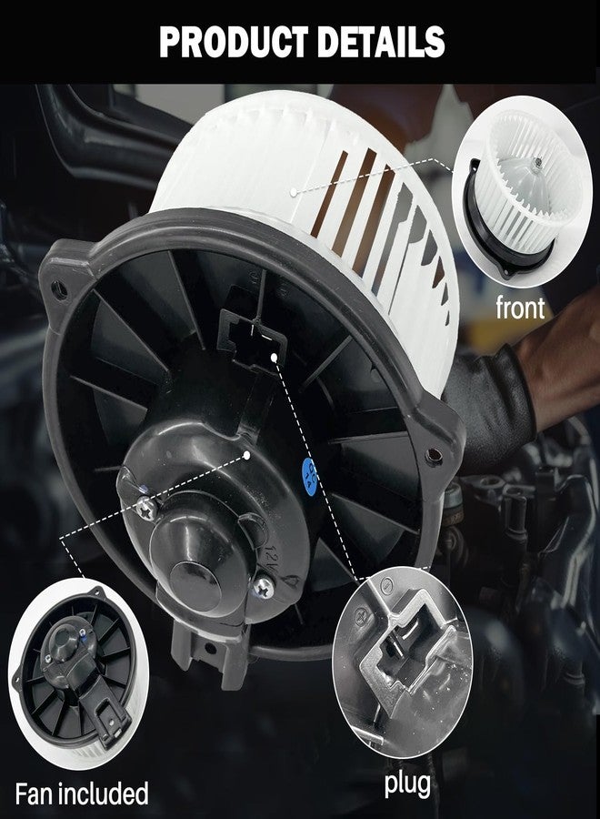 Aspligo 700001 AC Heater Blower Motor Fan Assembly Fit for Acura cl 1997-1999 ，for Acura Integra 1994-2001 ， for Honda Accord 1994-1997，for Honda Civic 1992-2000 ，Insight 2000-2006 79310SR3A01 - Image 3
