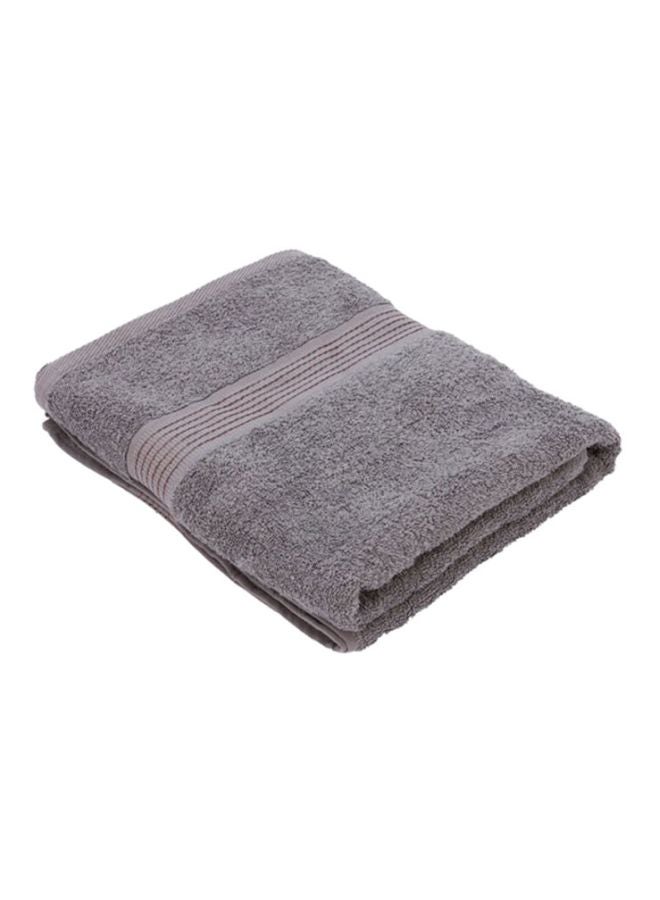Home Box Essential Combed Bath Sheet Grey 150x90cm  - Image 1