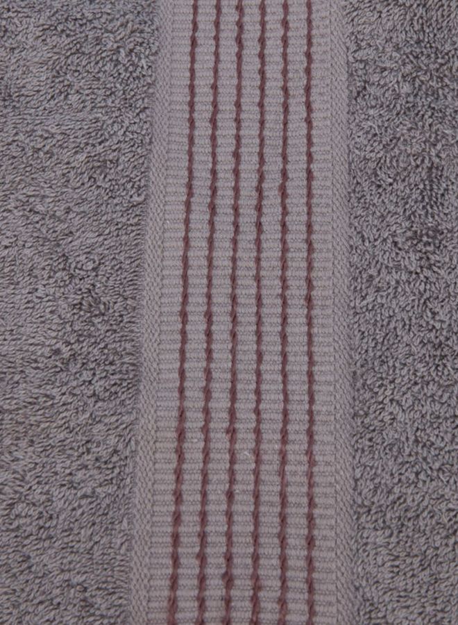 Home Box Essential Combed Bath Sheet Grey 150x90cm  - Image 3