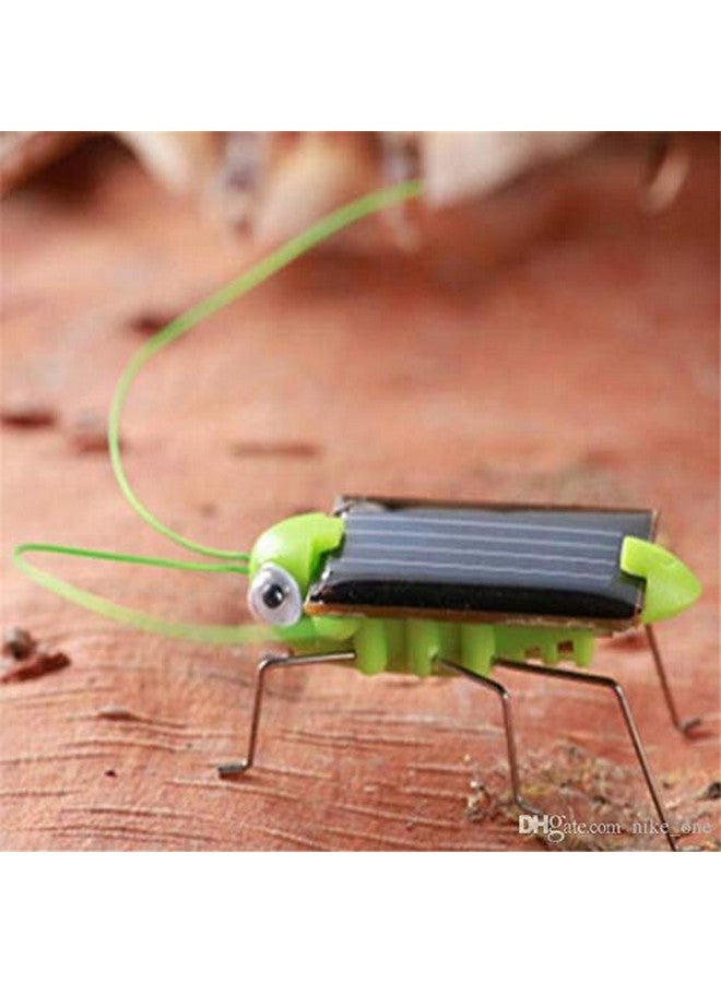 ريس 52 ألعاب جندب صغيرة تعمل بالطاقة الشمسية REES52 للأطفال، روبوت يعمل بالطاقة الشمسية، ألعاب حيوانات يدوية الصنع - Image 4
