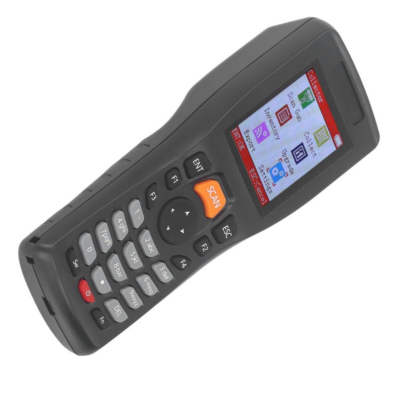 Wireless 1D Barcode Scanner 2.2 Inch Color Screen with 2.4G USB Comm - 100m Range Rechargeable Battery for Supermarket Express Delivery Warehouse Inventory - Image 4