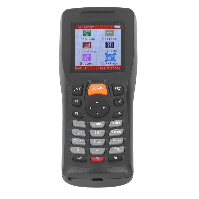 Wireless 1D Barcode Scanner 2.2 Inch Color Screen with 2.4G USB Comm - 100m Range Rechargeable Battery for Supermarket Express Delivery Warehouse Inventory - Image 5