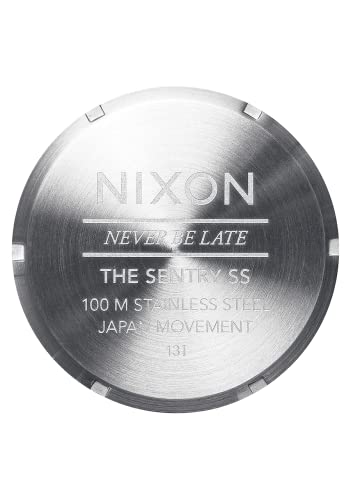 Nixon Sentry SS A3561258-00. Blue Sunray Men’s Watch (42mm Blue Sunray Watch Case. 23-20mm Stainless Steel Band) - Image 5