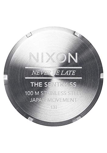 Nixon Sentry SS A3561258-00. Blue Sunray Men’s Watch (42mm Blue Sunray Watch Case. 23-20mm Stainless Steel Band) - Image 4
