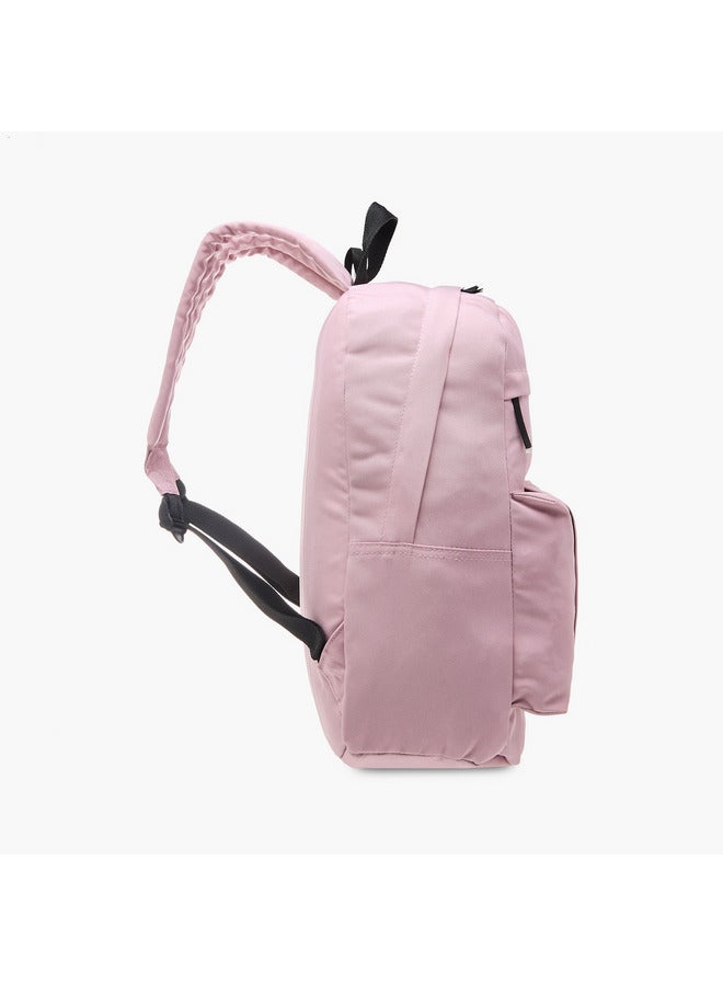 Oaklan by Shoexpress Girls Logo Print School Backpack with Pencil Pouch - 12x32x45 cm - Image 4