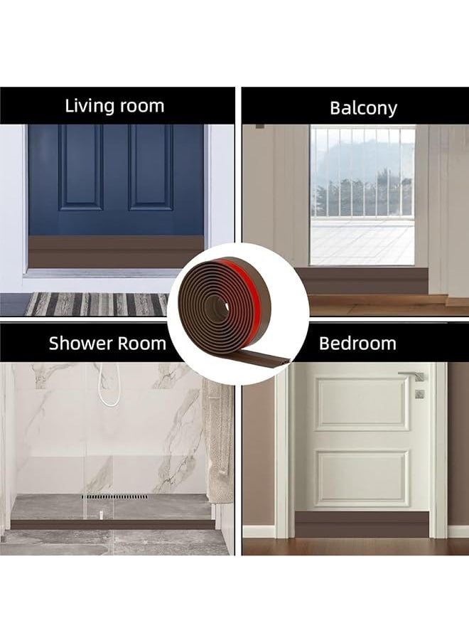 erorex - 90 Cm Door Draft Stopper For Bottom Of Door Window Sealing Strip Weather Stripping Door Seal Under Door Sweep For Exterior And Interior Doors Door Bottom Seal Blocker Noise Grey 90 * 4Cm - Image 1