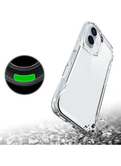 Gear4 Gear4 Crystal Palace Compatible with iPhone 16  Case, Advanced Impact Protection with Technology, Anti-Yellowing, Phone Cover – Transparent  - Image 2